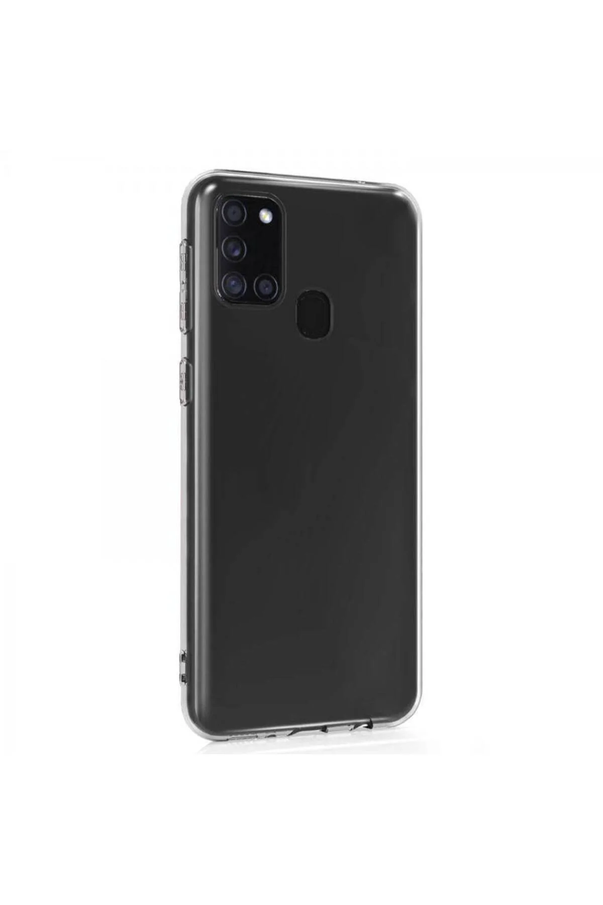 Samsung Galaxy A21S Ultra İnce Silikon Kılıf Şeffaf