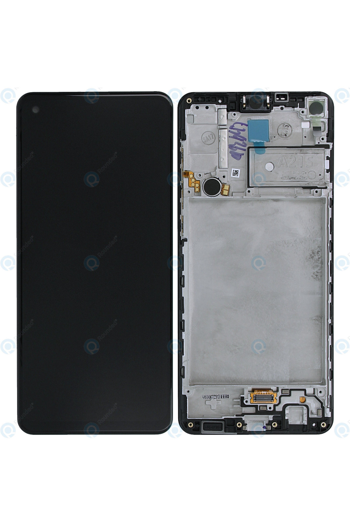 Samsung Galaxy A21S Uyumlu Çıtalı Oled LCD Ekran + Dokunmatik SM-