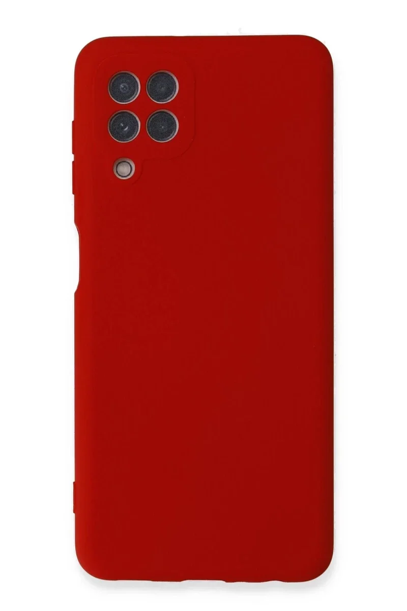 Samsung Galaxy A22 Kılıf Nano içi Kadife Silikon - Kırmızı Samsung Galaxy A22 Kılıf Nano içi Kadife Silikon - Kırmızı