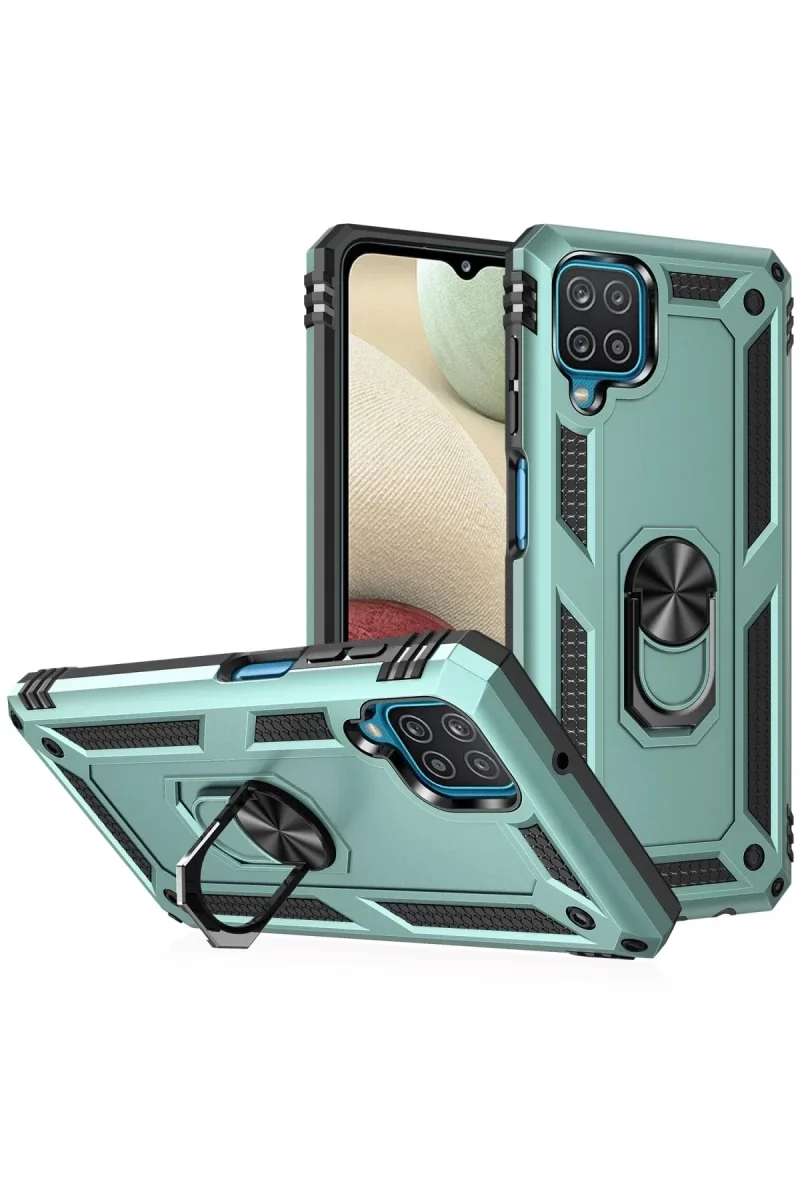 Samsung Galaxy A22 Kılıf Sofya Yüzüklü Silikon Kapak - Yeşil Fiyatı, Yorumları ve Özellikleri