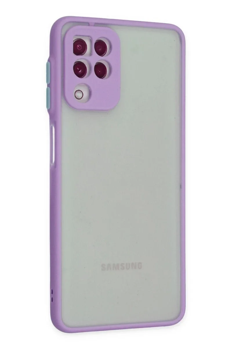 Samsung Galaxy A22 Kılıf Montreal Silikon Kapak - Mor Fiyatı, Yorumları ve Özellikleri