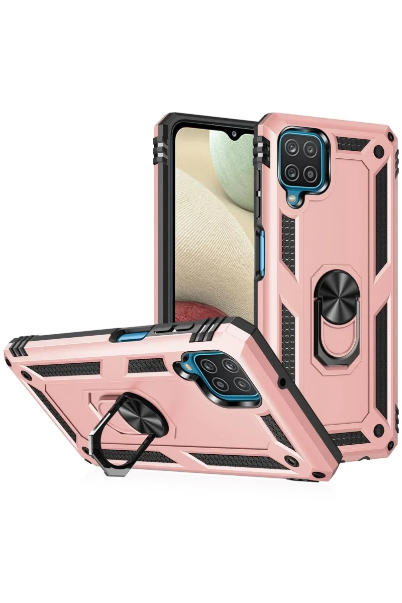 Samsung Galaxy A22 Kılıf Sofya Yüzüklü Silikon Kapak - Rose Fiyatı, Yorumları ve Özellikleri