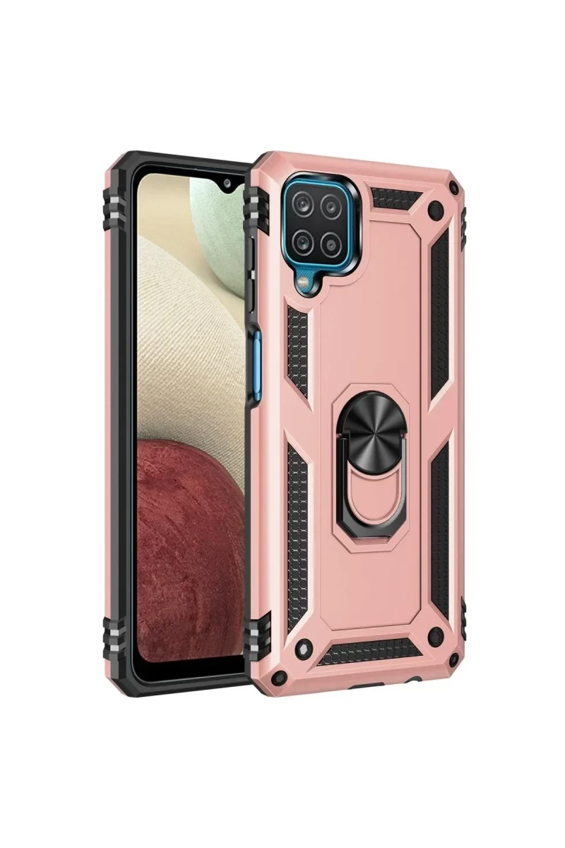 Samsung Galaxy A22 Kılıf Sofya Yüzüklü Silikon Kapak - Rose Fiyatı, Yorumları ve Özellikleri