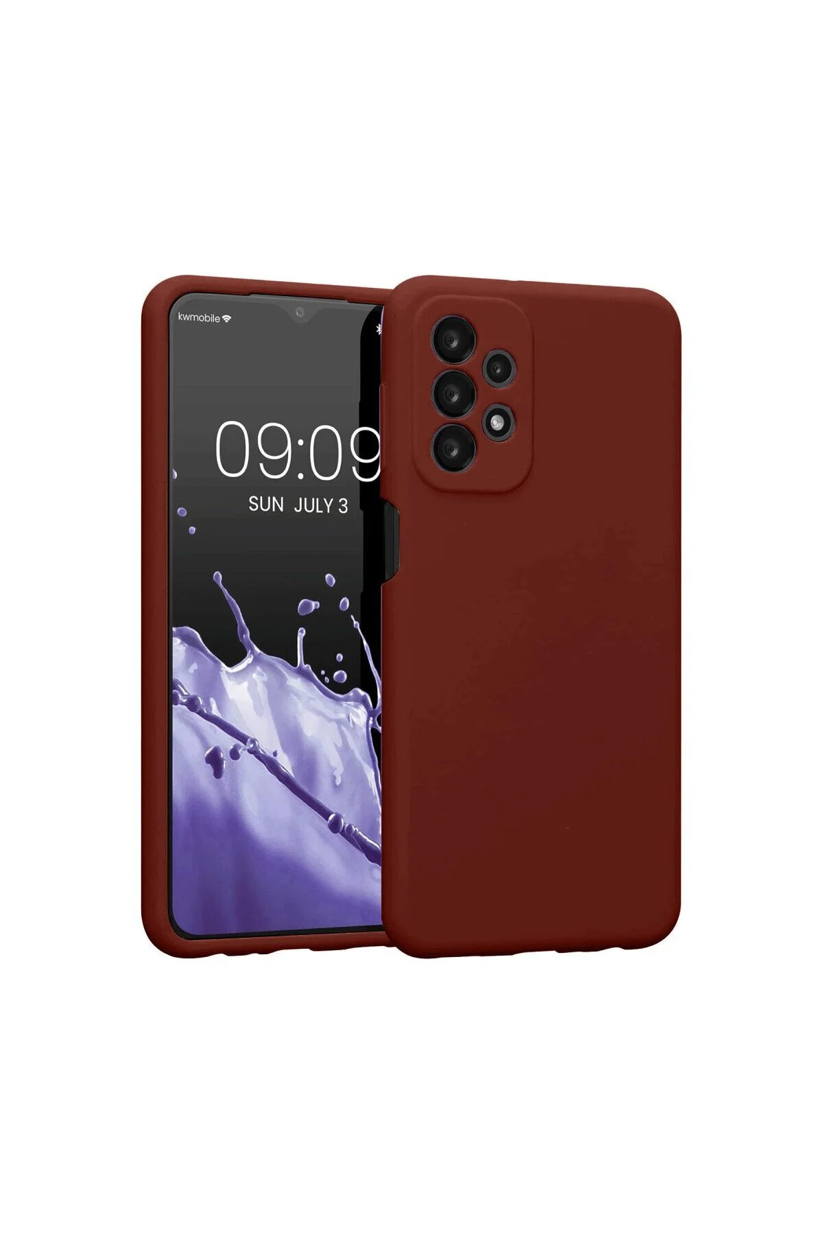 Samsung Galaxy A23 4g Kılıf First Silikon - Bordo Samsung Galaxy A23 4g Kılıf First Silikon - Bordo