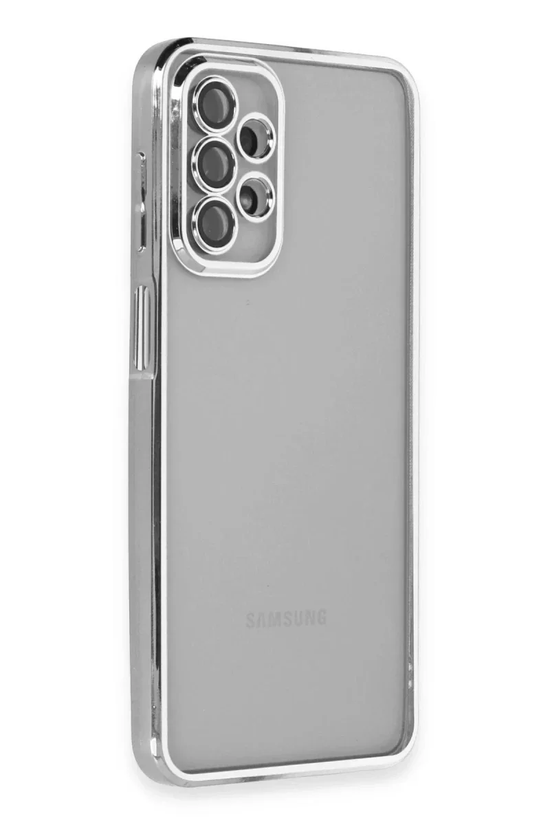 Samsung Galaxy A23 4G Kılıf Razer Lensli Silikon - Gümüş Fiyatı, Yorumları ve Özellikleri