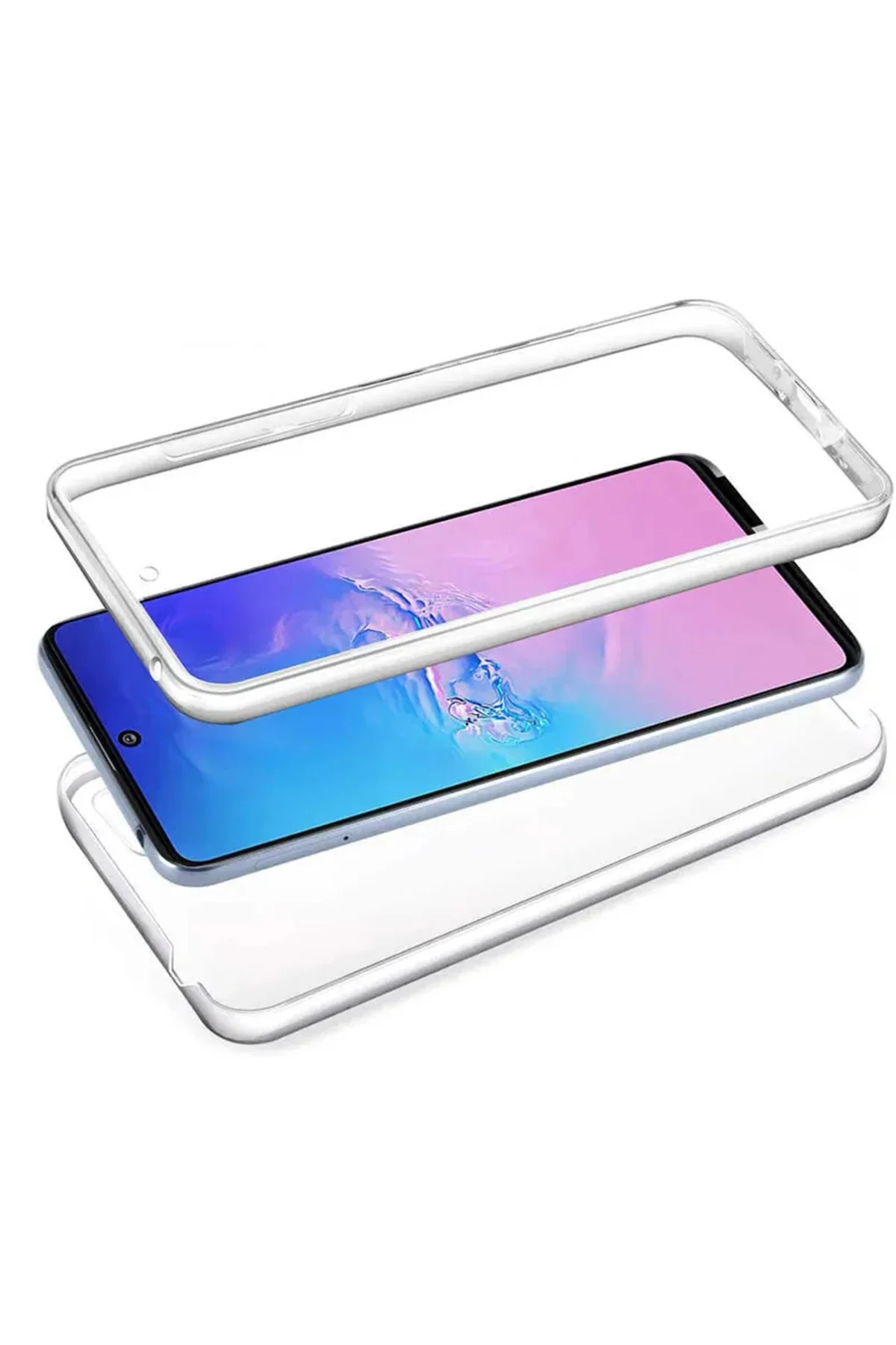 Samsung Galaxy A23 Çift Taraflı Silikon Kılıf Samsung Galaxy A23 Çift Taraflı Silikon Kılıf