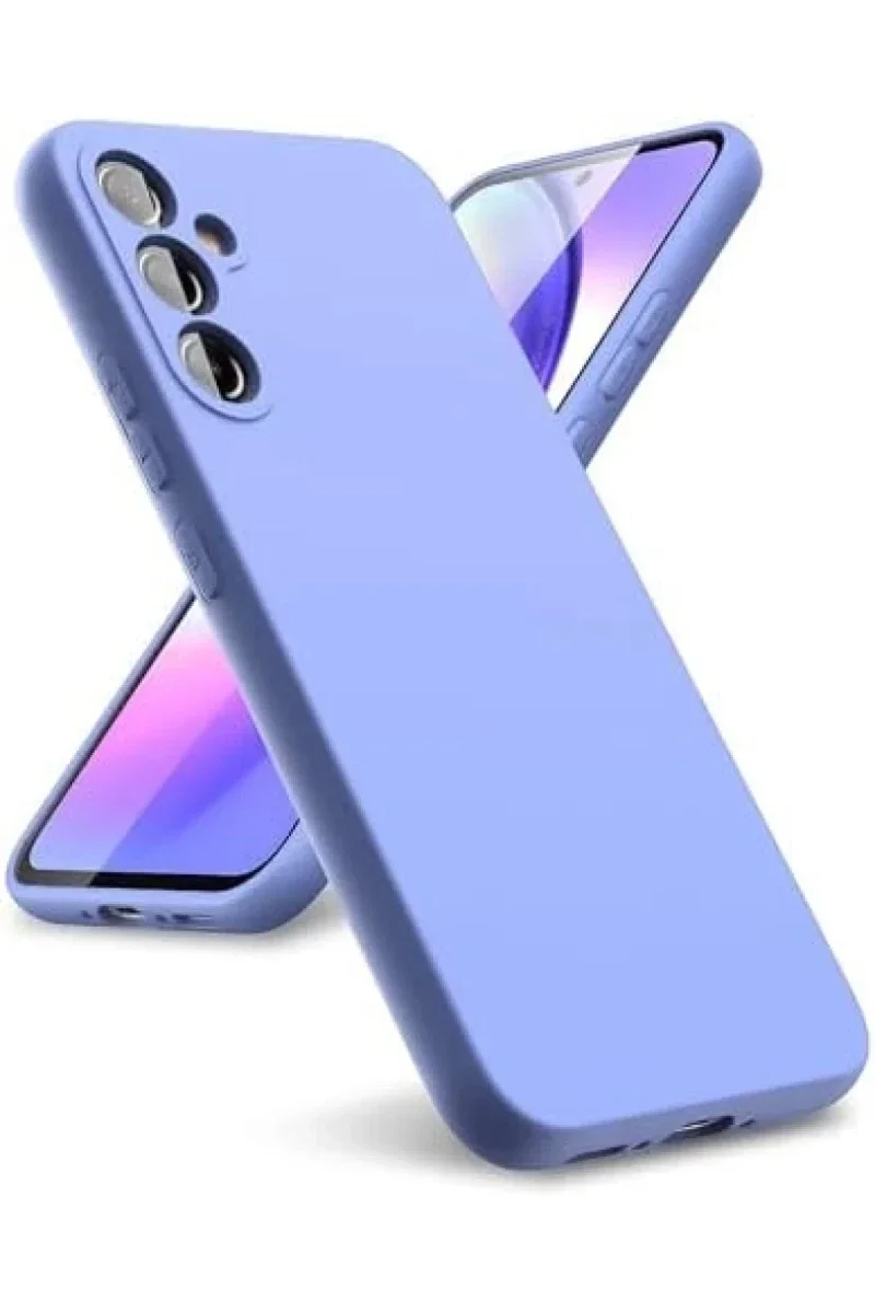 Samsung Galaxy A24 4G Kılıf First Silikon - Lila Samsung Galaxy A24 4G Kılıf First Silikon - Lila