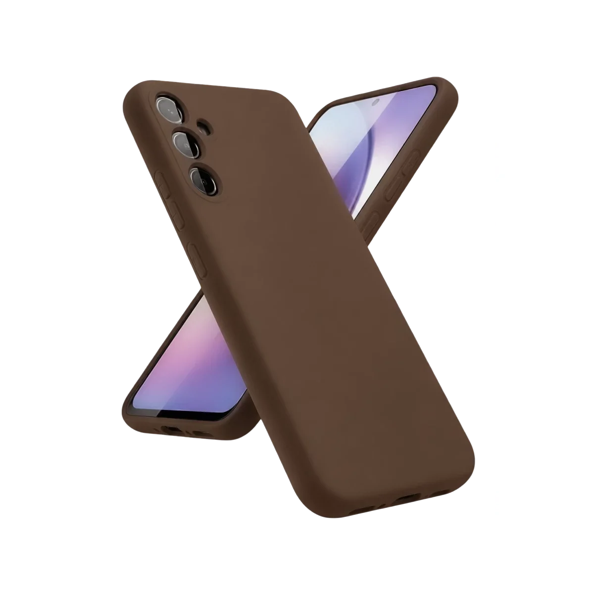 Samsung Galaxy A24 4G Kılıf First Silikon - Kahverengi Samsung Galaxy A24 4G Kılıf First Silikon - Kahverengi