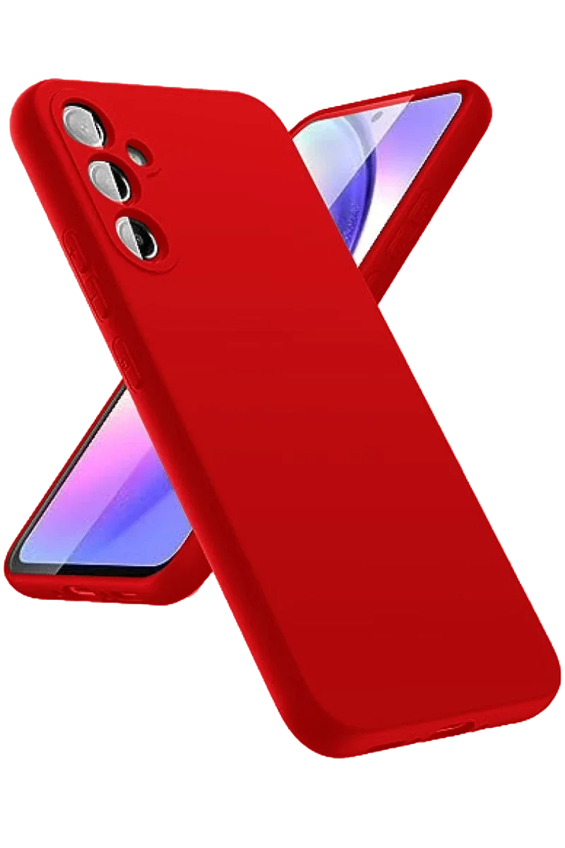 Samsung Galaxy A24 4G Kılıf First Silikon - Kırmızı Samsung Galaxy A24 4G Kılıf First Silikon - Kırmızı