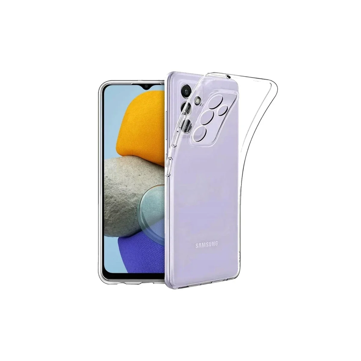 Samsung Galaxy A24 4G Kılıf Lüx Şeffaf Silikon Samsung Galaxy A24 4G Kılıf Lüx Şeffaf Silikon