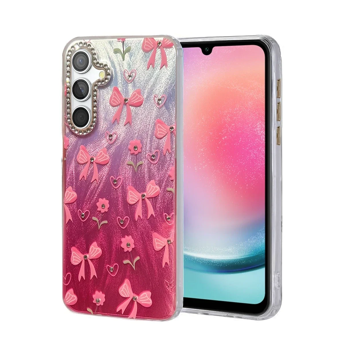 Samsung Galaxy A24 4G Kılıf Blade Aynalı Desenli Kapak - Desen 3