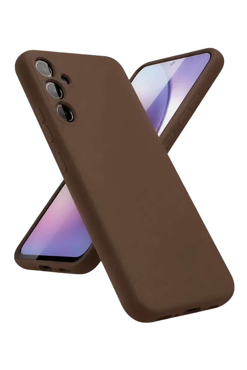 Samsung Galaxy A24 4G Kılıf First Silikon - Kahverengi Samsung Galaxy A24 4G Kılıf First Silikon - Kahverengi