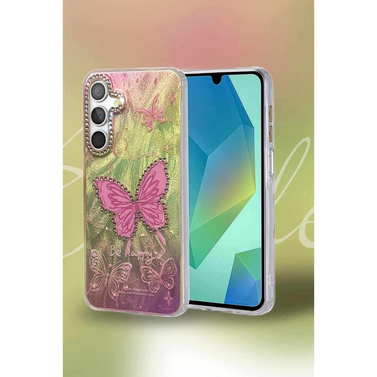 Samsung Galaxy A24 4g Kılıf Blade Aynalı Desenli Kapak - Desen 8 Samsung Galaxy A24 4g Kılıf Blade Aynalı Desenli Kapak - Desen 8