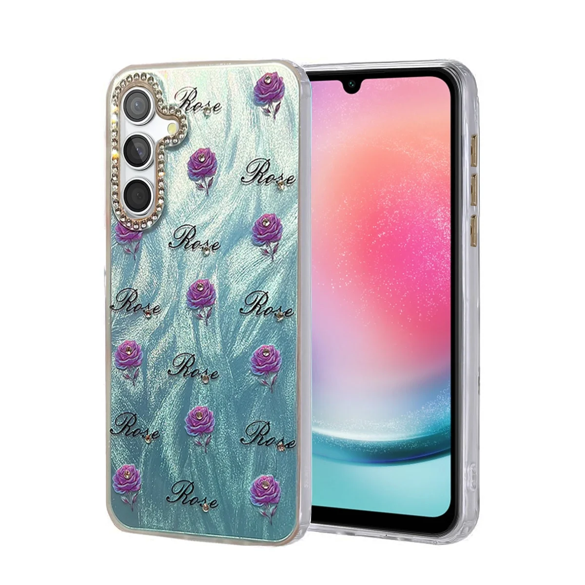 Samsung Galaxy A24 4g Kılıf Blade Aynalı Desenli Kapak - Desen 9 Samsung Galaxy A24 4g Kılıf Blade Aynalı Desenli Kapak - Desen 9