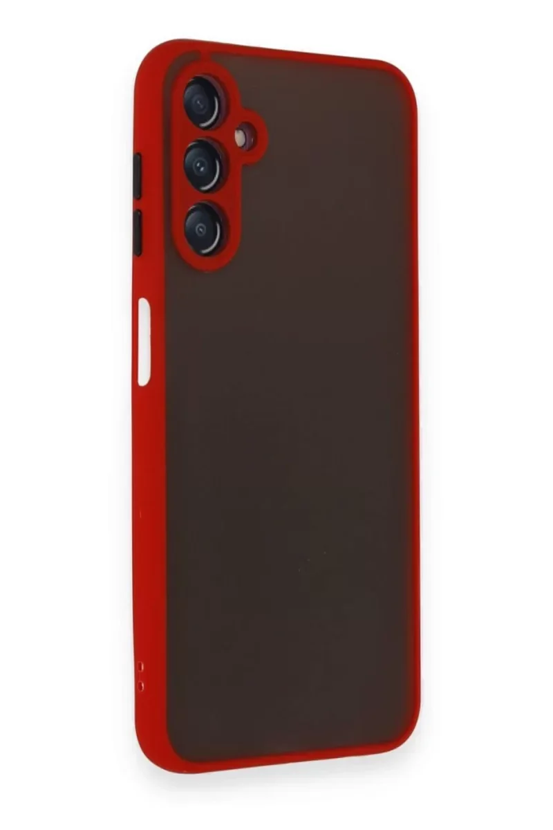 Samsung Galaxy A25 5G Kılıf Montreal Silikon Kapak - Kırmızı Samsung Galaxy A25 5G Kılıf Montreal Silikon Kapak - Kırmızı