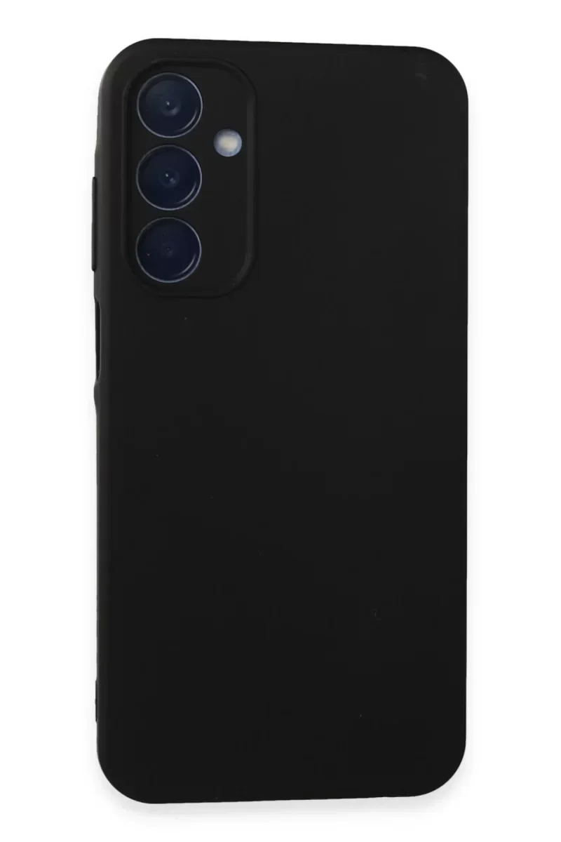 Samsung Galaxy A25 5G Kılıf Nano içi Kadife Silikon - Siyah