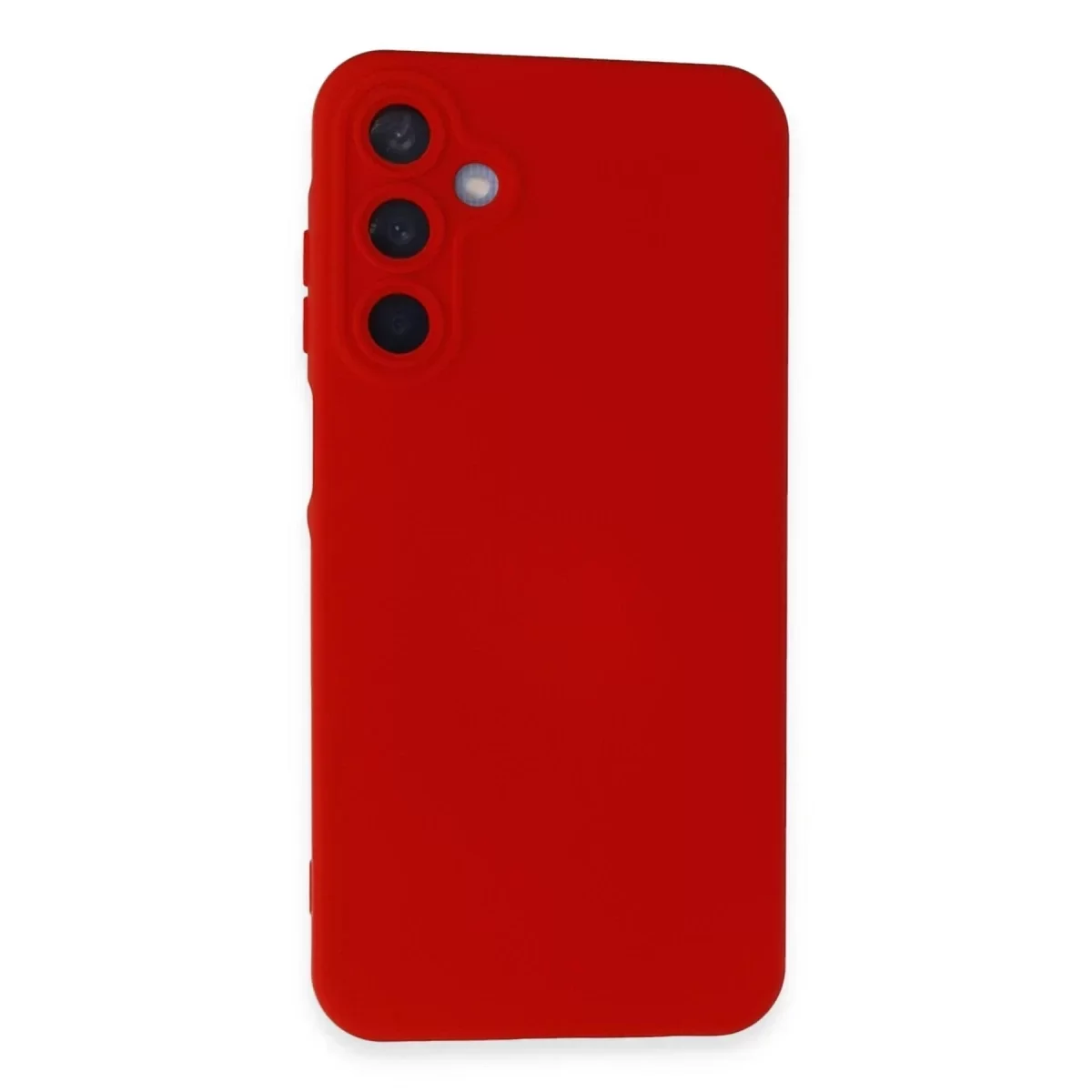 Samsung Galaxy A25 5G Kılıf Nano içi Kadife Silikon - Kırmızı Samsung Galaxy A25 5G Kılıf Nano içi Kadife Silikon - Kırmızı
