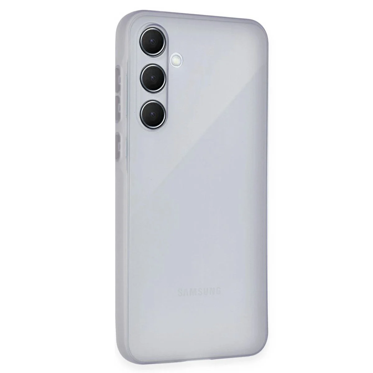 Samsung Galaxy A25 5G ile Uyumlu Silikon Kılıf - Mor Mat Yüzey Samsung Galaxy A25 5G ile Uyumlu Silikon Kılıf - Mor Mat Yüzey