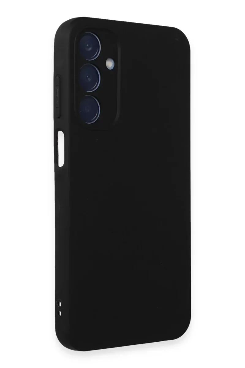 Samsung Galaxy A25 5G Kılıf Nano içi Kadife Silikon - Siyah