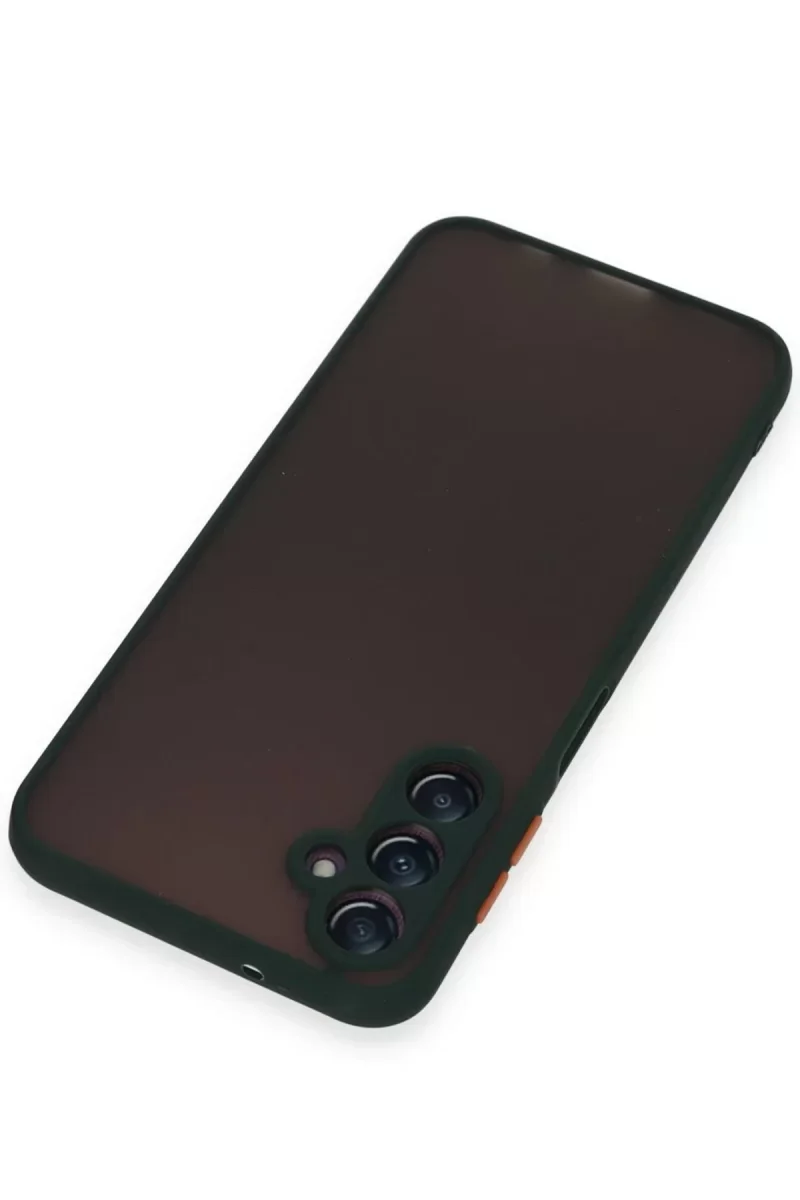 Samsung Galaxy A25 5G Kılıf Montreal Silikon Kapak - Yeşil