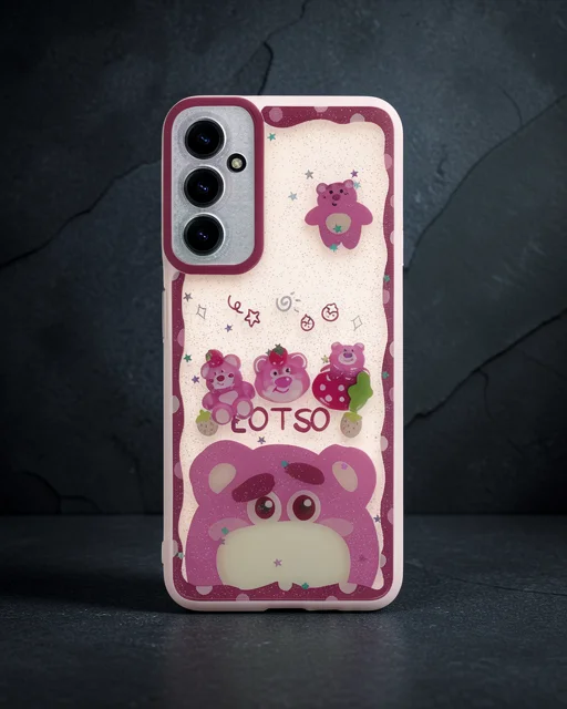 Samsung Galaxy A25 5G Kılıf Sweet Desenli Silikon - Pembe Samsung Galaxy A25 5G Kılıf Sweet Desenli Silikon - Pembe