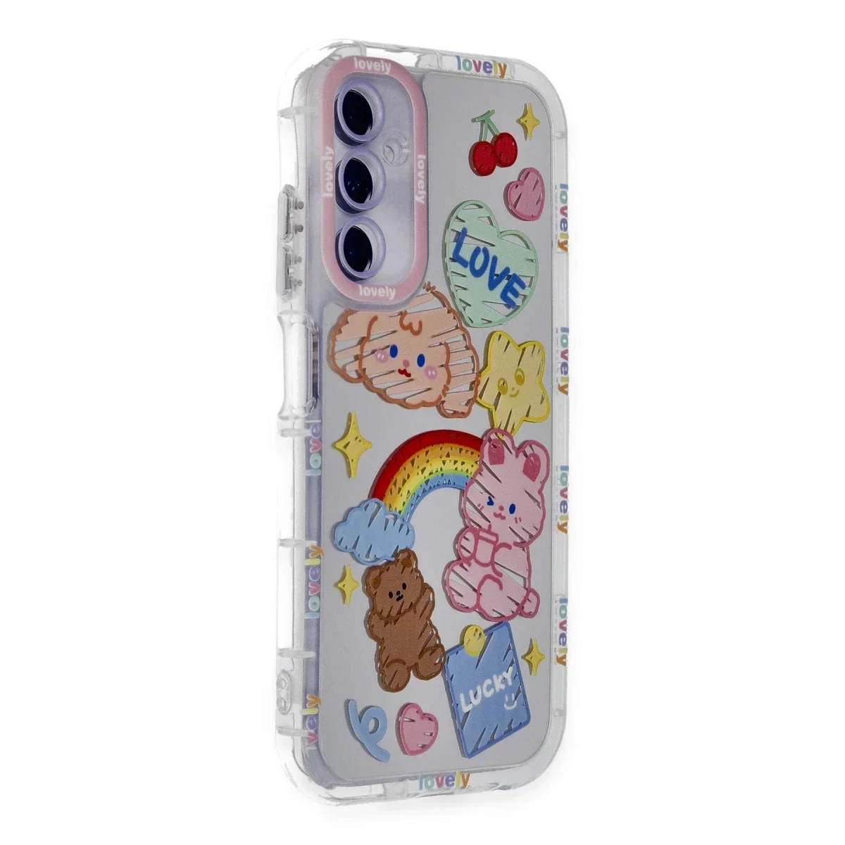 Samsung Galaxy A25 5G Kılıf Reflexion Desenli Kapak - Desen 4 Samsung Galaxy A25 5G Kılıf Reflexion Desenli Kapak - Desen 4