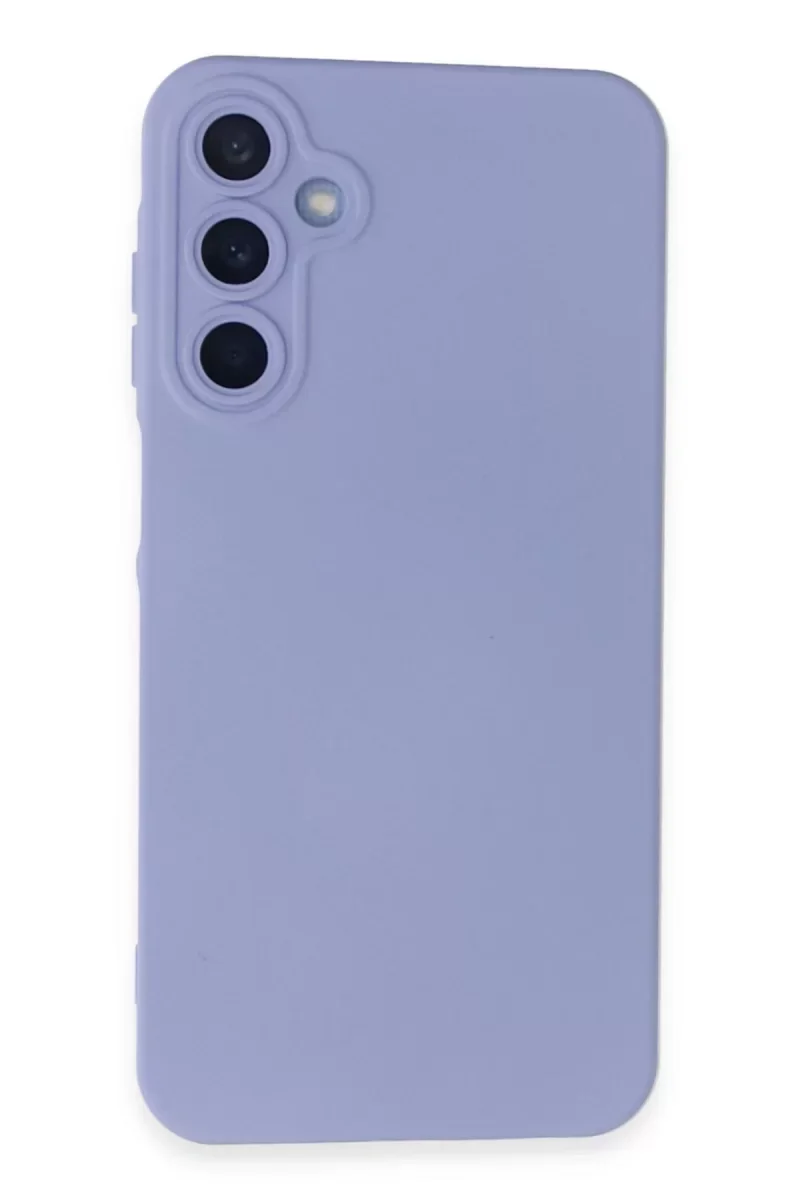 Samsung Galaxy A25 5G Kılıf Nano içi Kadife Silikon - Lila Samsung Galaxy A25 5G Kılıf Nano içi Kadife Silikon - Lila