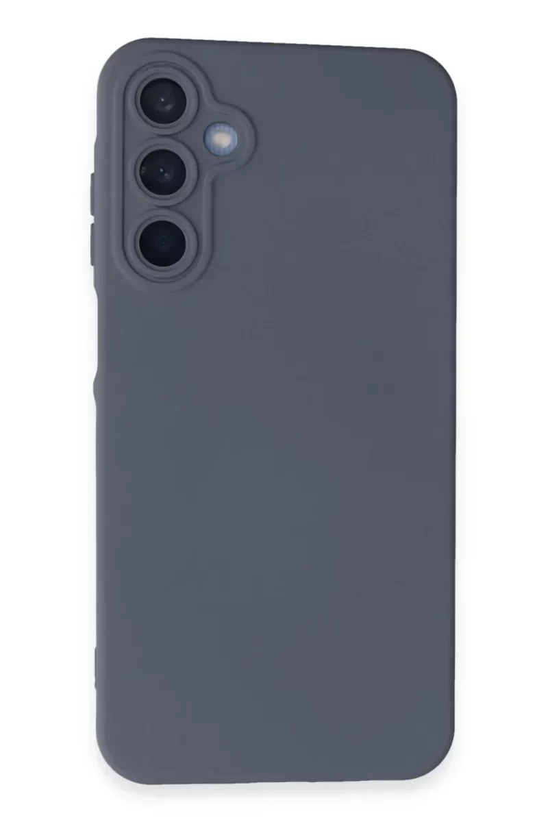 Samsung Galaxy A25 5G Kılıf Nano içi Kadife Silikon - Gri Samsung Galaxy A25 5G Kılıf Nano içi Kadife Silikon - Gri