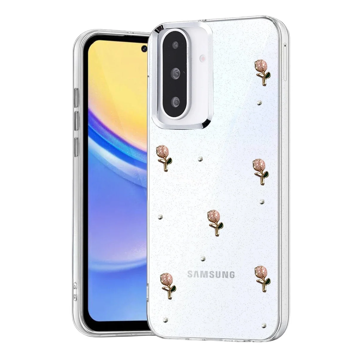 Samsung Galaxy A26 Fiyonk Desenli Kapak - Desen 6 Samsung Galaxy A26 Fiyonk Desenli Kapak - Desen 6