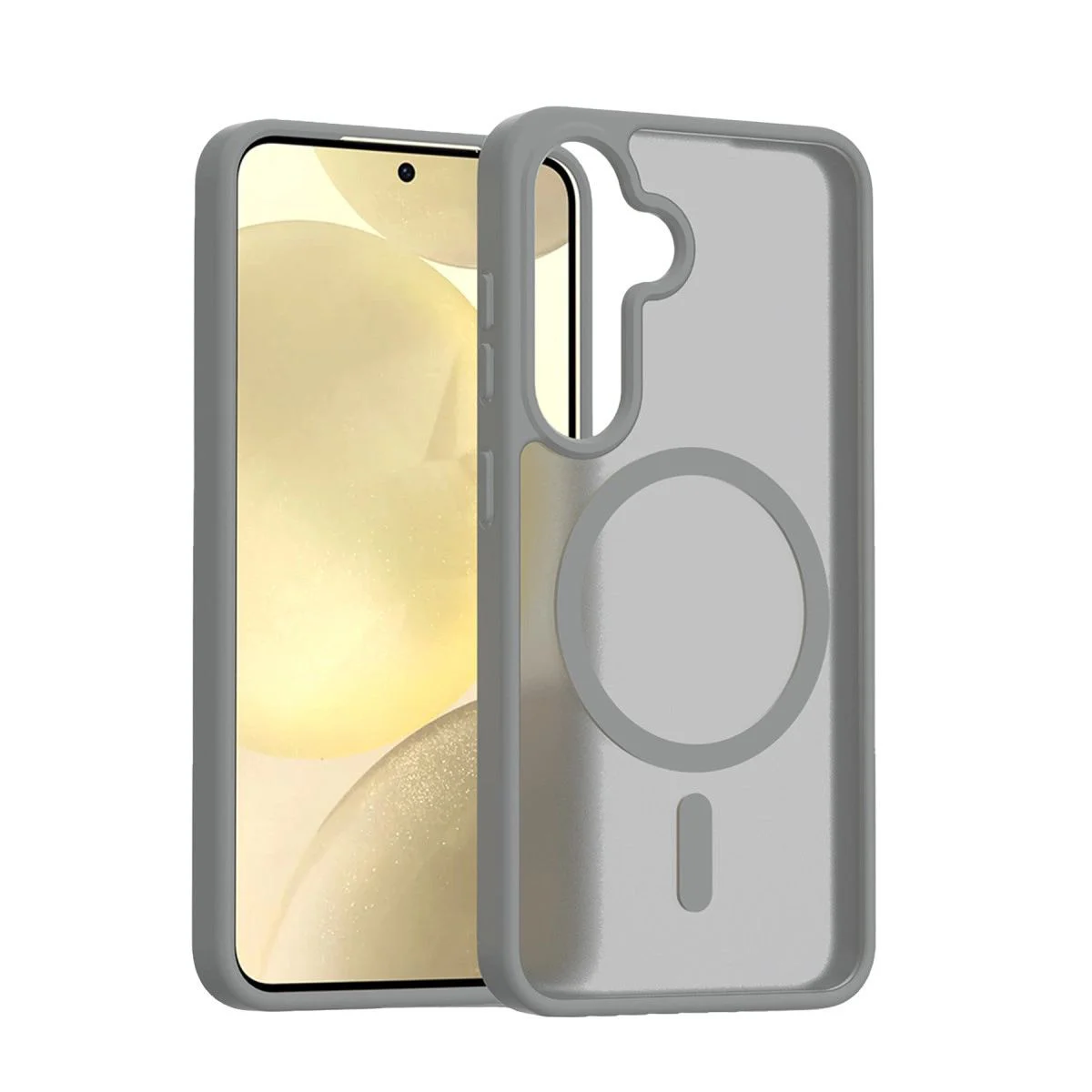 Samsung Galaxy A26 ile Uyumlu Jota MagSafe Kılıf - Titan Gri, Parmak İzi Tutmaz, Çift Katmanlı Koruma Samsung Galaxy A26 ile Uyumlu Jota MagSafe Kılıf - Titan Gri, Parmak İzi Tutmaz, Çift Katmanlı Koruma