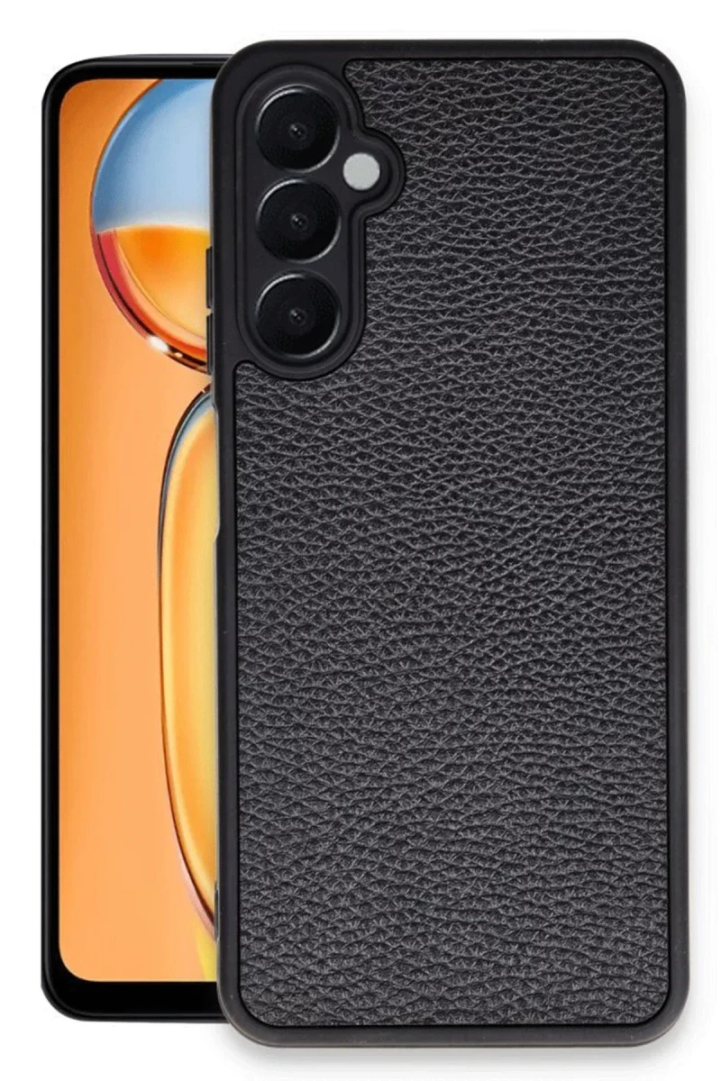 Samsung Galaxy A26 Kılıf Aras Deri Kapak - Siyah