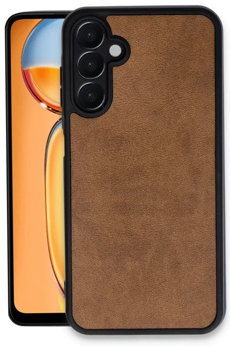 Samsung Galaxy A26 Kılıf Aras Deri Kapak - Taba Samsung Galaxy A26 Kılıf Aras Deri Kapak - Taba