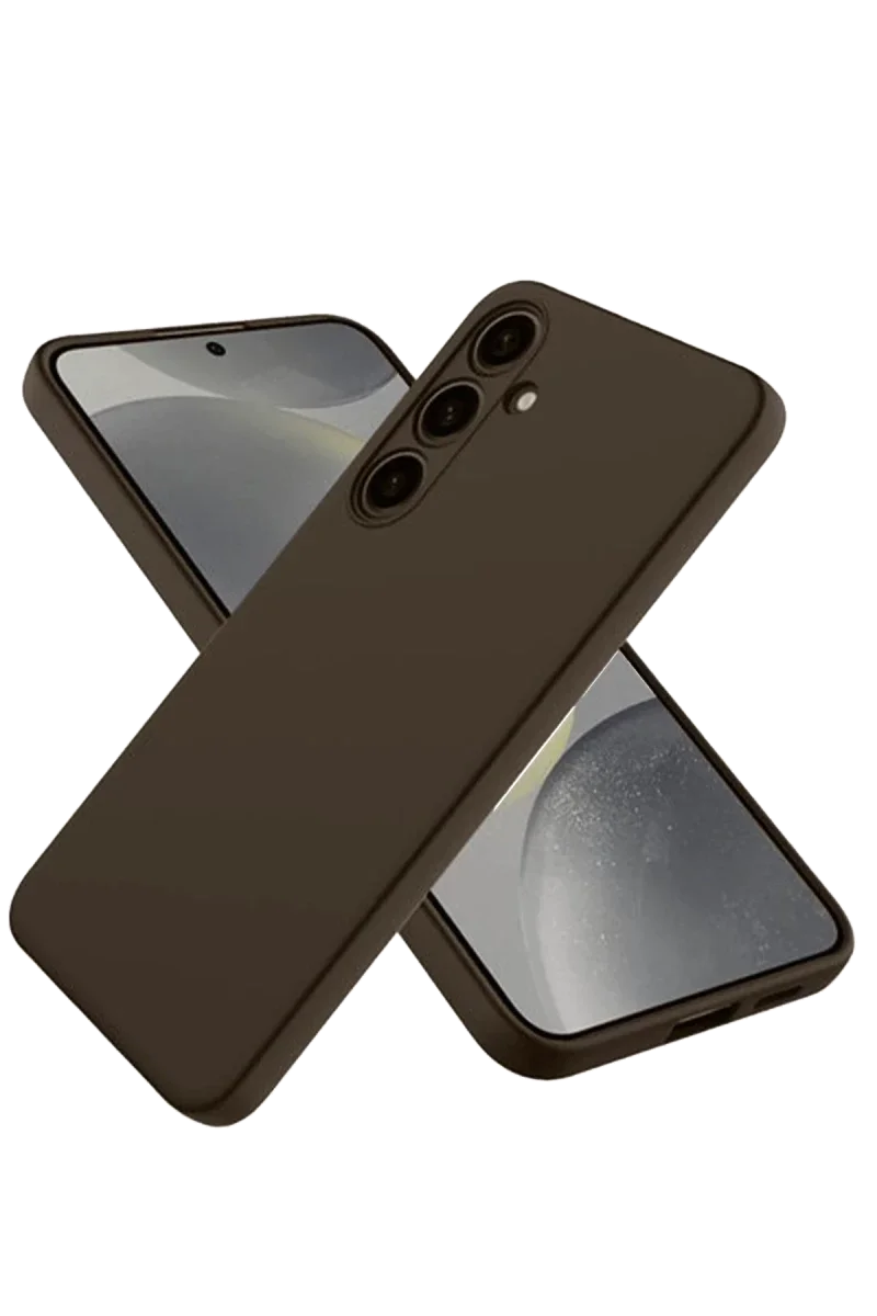 Samsung Galaxy A26 Kılıf First Silikon - Kahverengi Samsung Galaxy A26 Kılıf First Silikon - Kahverengi