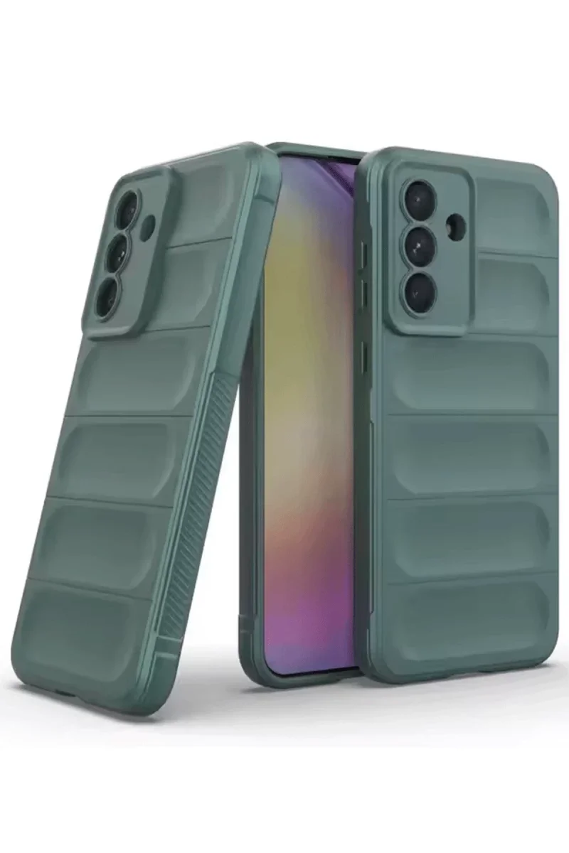 Samsung Galaxy A26 Kılıf Optimum Silikon - Koyu Yeşil