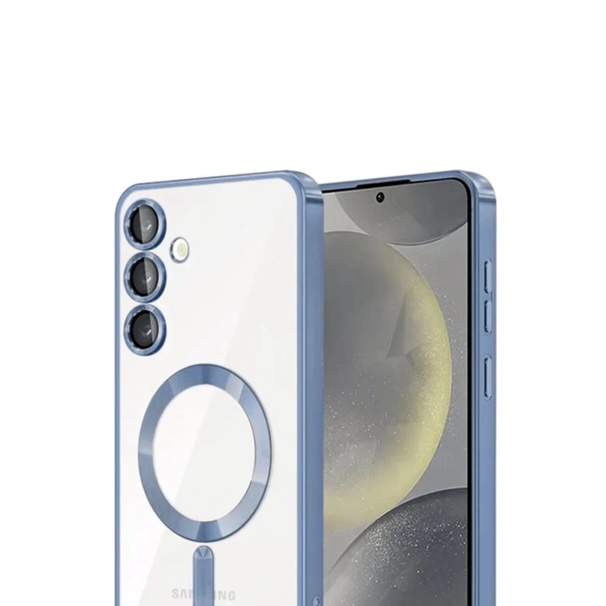 Samsung Galaxy A26 Kross Magneticsafe Kapak - Sierra Blue Samsung Galaxy A26 Kross Magneticsafe Kapak - Sierra Blue