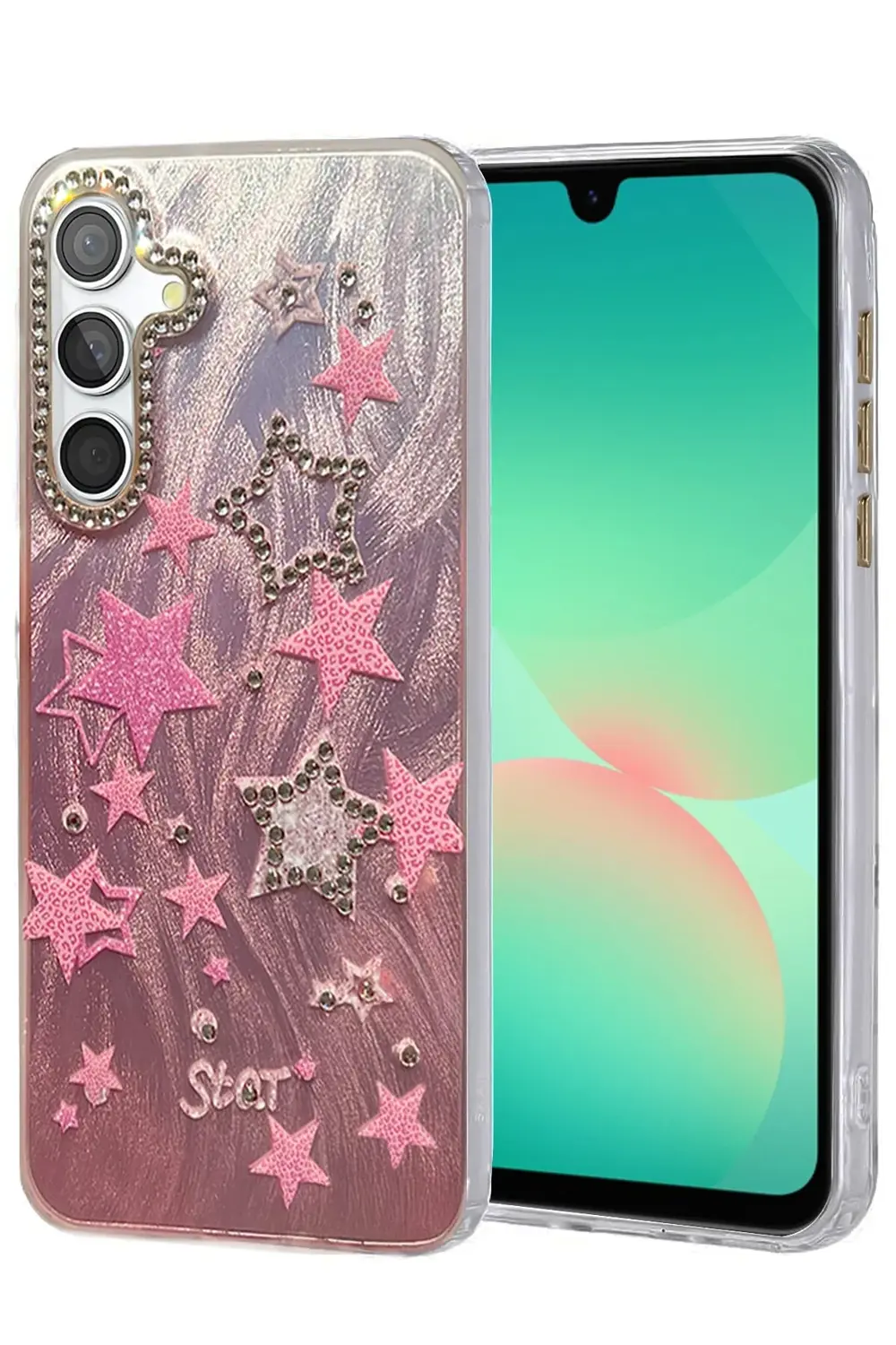 Samsung Galaxy A26 Kılıf Blade Aynalı Desenli Kapak - Desen 7