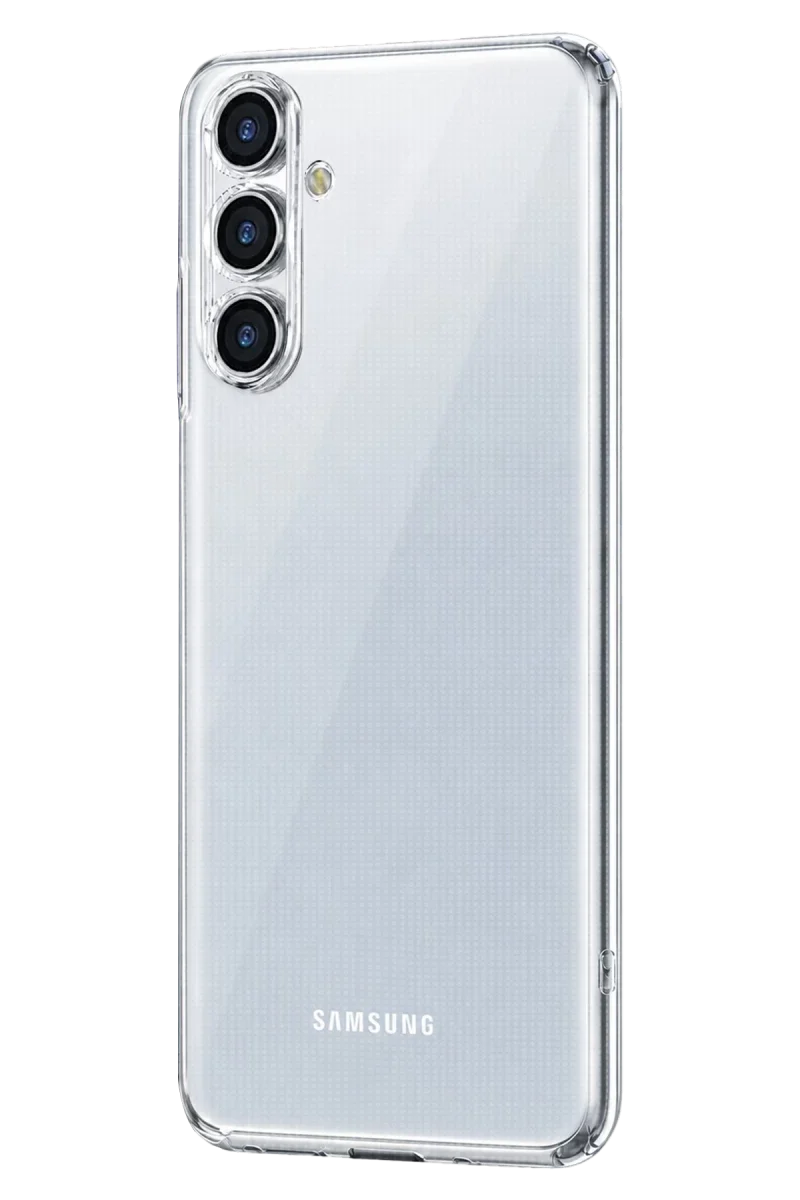 Samsung Galaxy A27 5G Lüx Şeffaf Silikon - Şeffaf Samsung Galaxy A27 5G Lüx Şeffaf Silikon - Şeffaf
