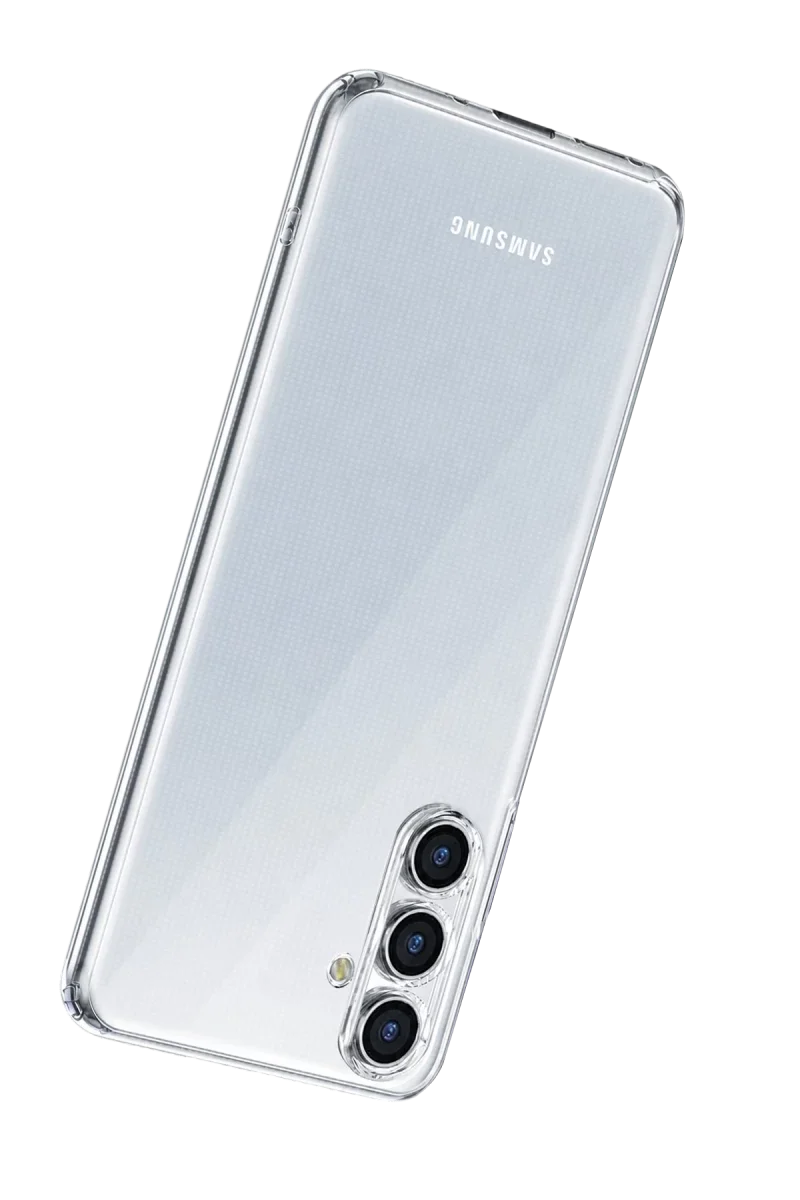 Samsung Galaxy A27 5G Lüx Şeffaf Silikon - Şeffaf Samsung Galaxy A27 5G Lüx Şeffaf Silikon - Şeffaf