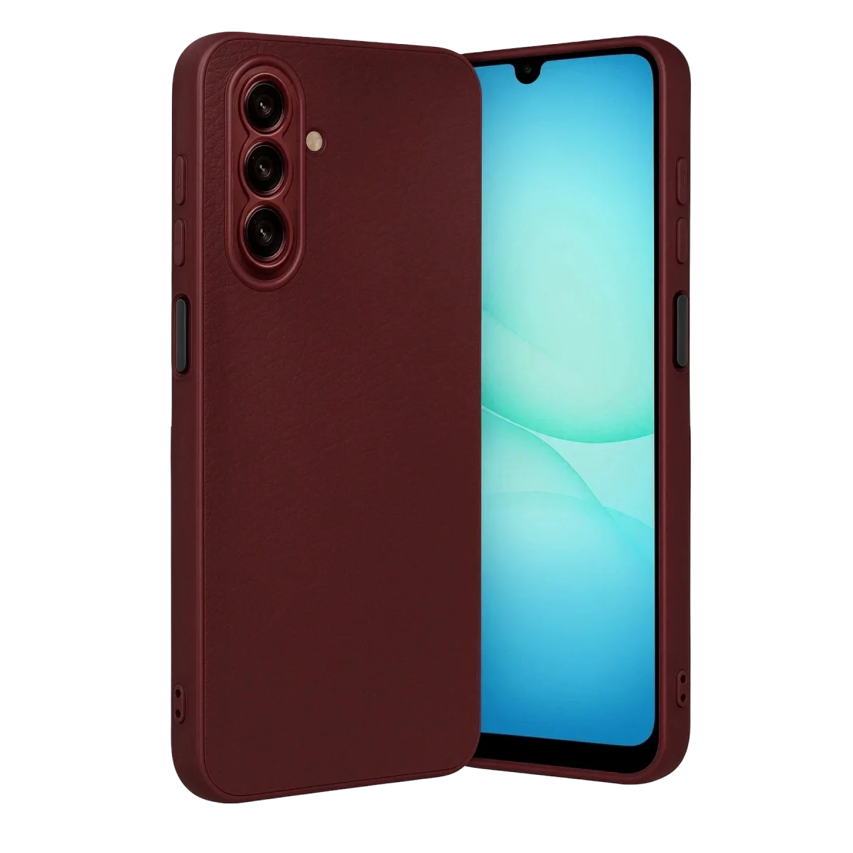 Samsung Galaxy A27 5g Thermax Silikon Kılıf - Bordo Samsung Galaxy A27 5g Thermax Silikon Kılıf - Bordo