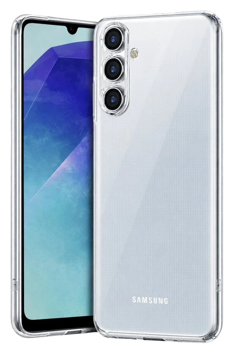 Samsung Galaxy A27 5G Lüx Şeffaf Silikon - Şeffaf Samsung Galaxy A27 5G Lüx Şeffaf Silikon - Şeffaf
