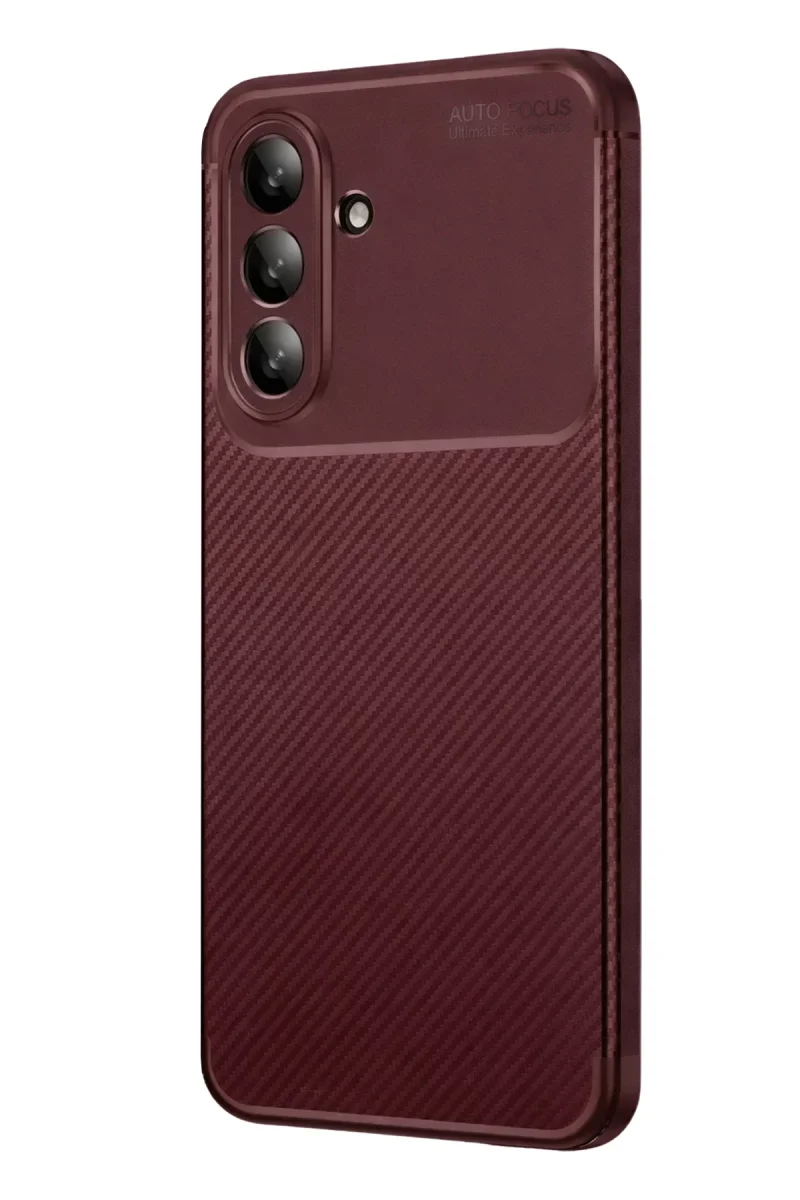 Samsung Galaxy A27 5G Auto Focus Karbon Kapak - Bordo Fiyatı, Yorumları ve Özellikleri