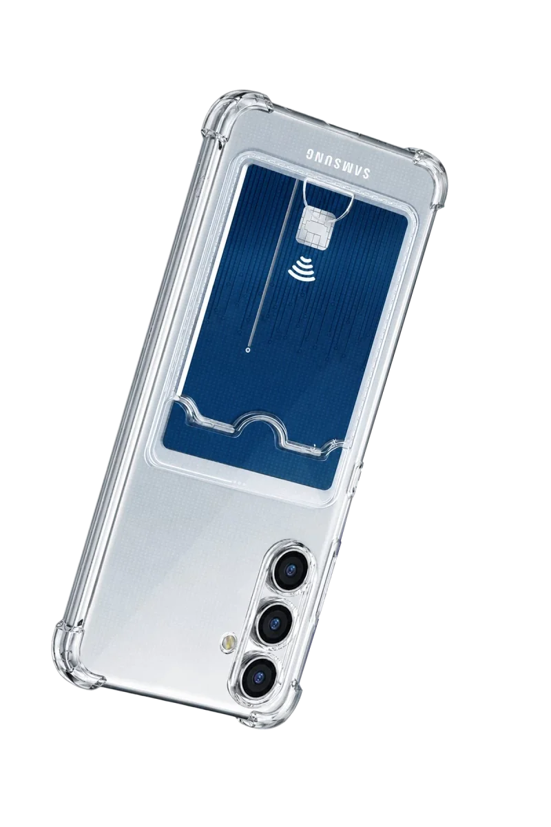 Samsung Galaxy A27 Kılıf Kart Şeffaf Silikon - Şeffaf Fiyatı, Yorumları ve Özellikleri