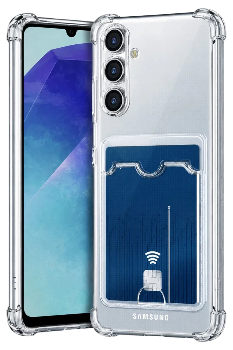 Samsung Galaxy A27 Kılıf Kart Şeffaf Silikon - Şeffaf Fiyatı, Yorumları ve Özellikleri