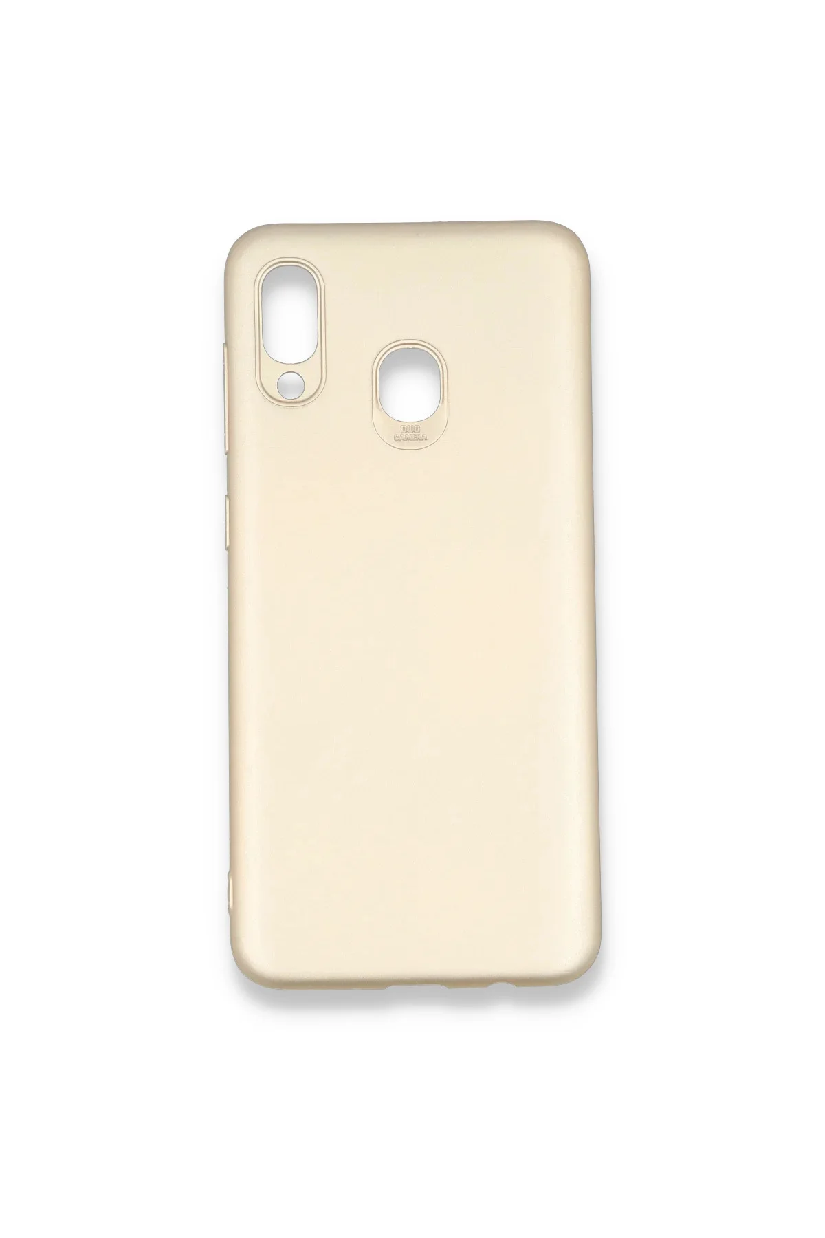 Samsung Galaxy A30 (A305F) Premium Silikon Kılıf Gold