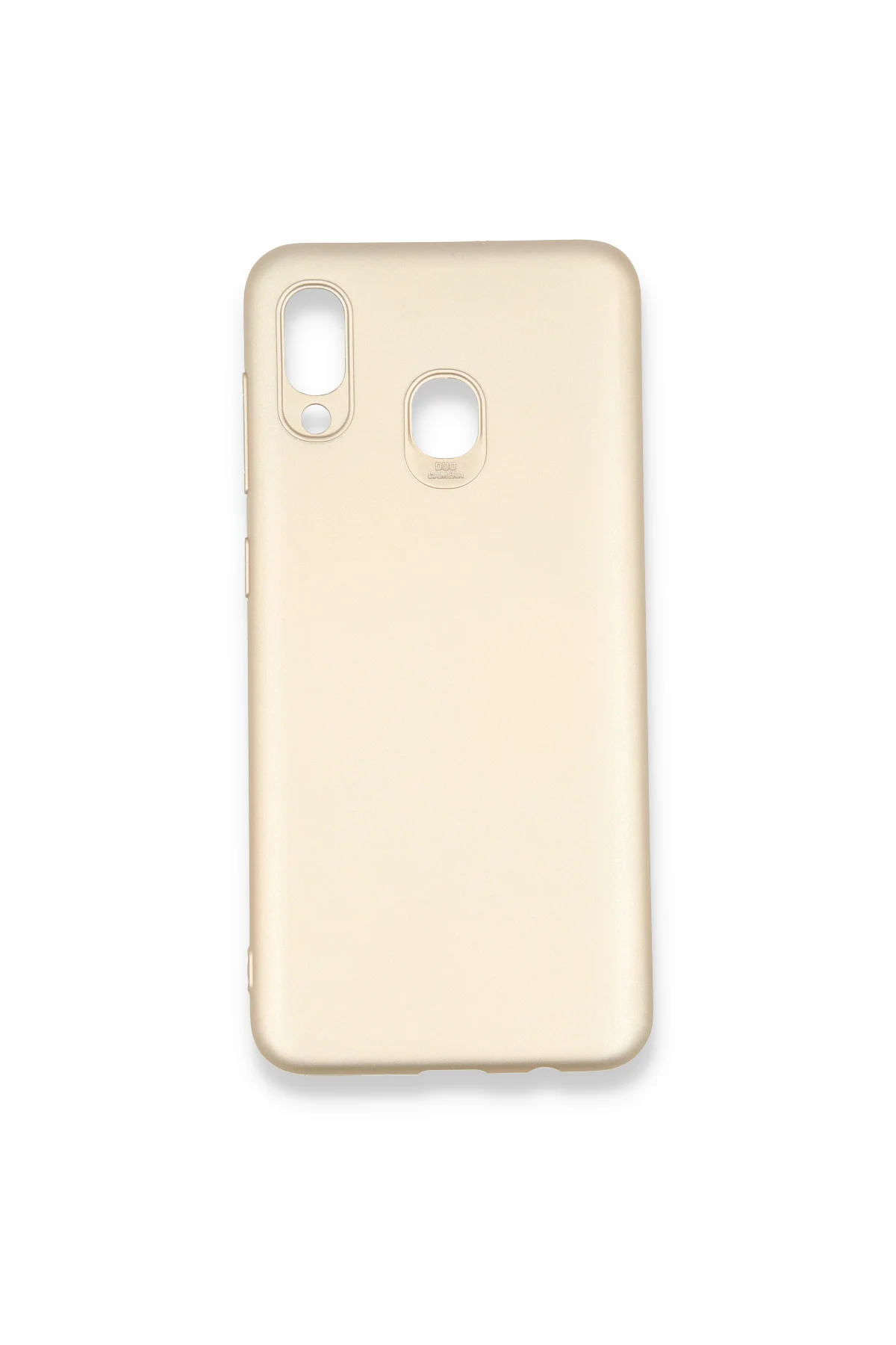 Samsung Galaxy A30 (A305F) Premium Silikon Kılıf Gold