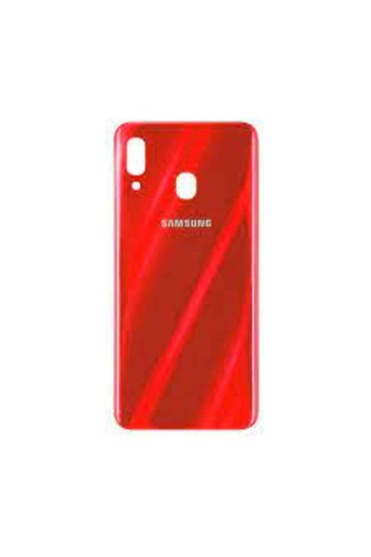 Samsung Galaxy A30 Kasa Kapak - Yan Tuşlar Dahil Sm-305f Kırmızı Samsung Galaxy A30 Kasa Kapak - Yan Tuşlar Dahil Sm-305f Kırmızı