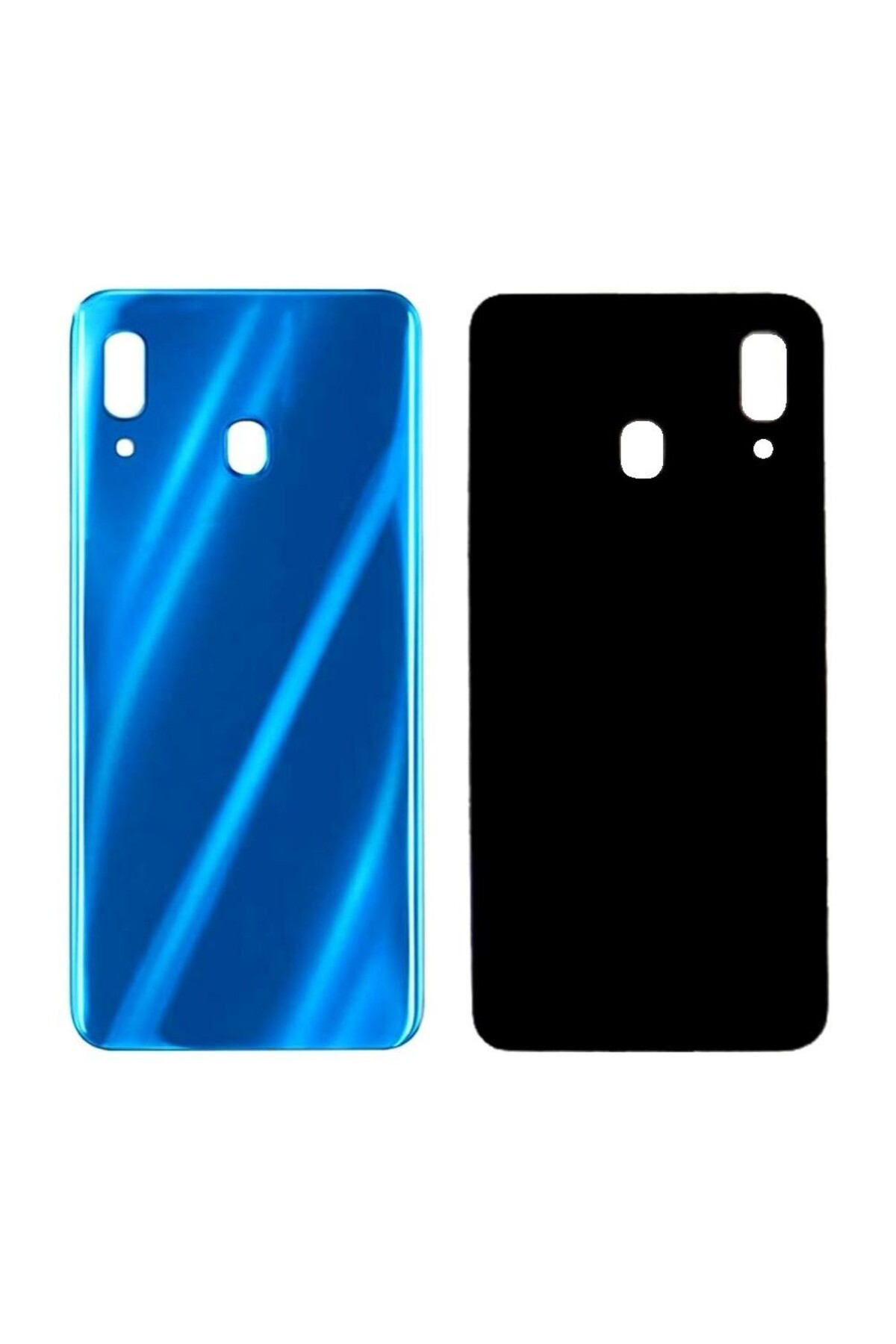 Samsung Galaxy A30 Sm-a305f Arka Pil Kapağı Mavi