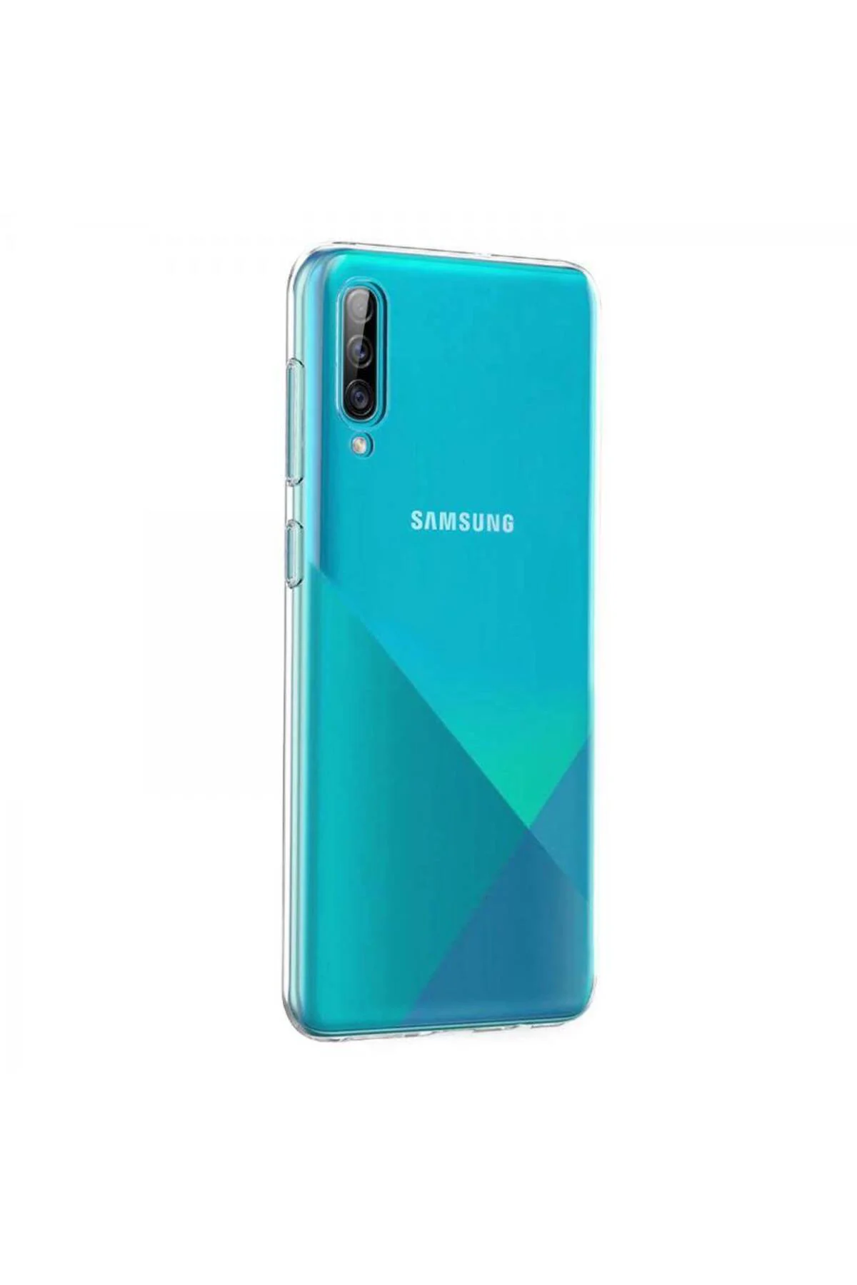 Samsung Galaxy A30S 2.0 MM Korumalı Silikon Kılıf Şeffaf