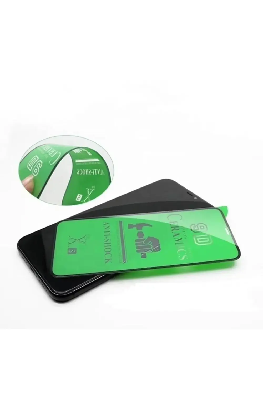 Samsung Galaxy A31 Seramik Esnek Nano Tam Ekran Koruyucu Kırılmaz