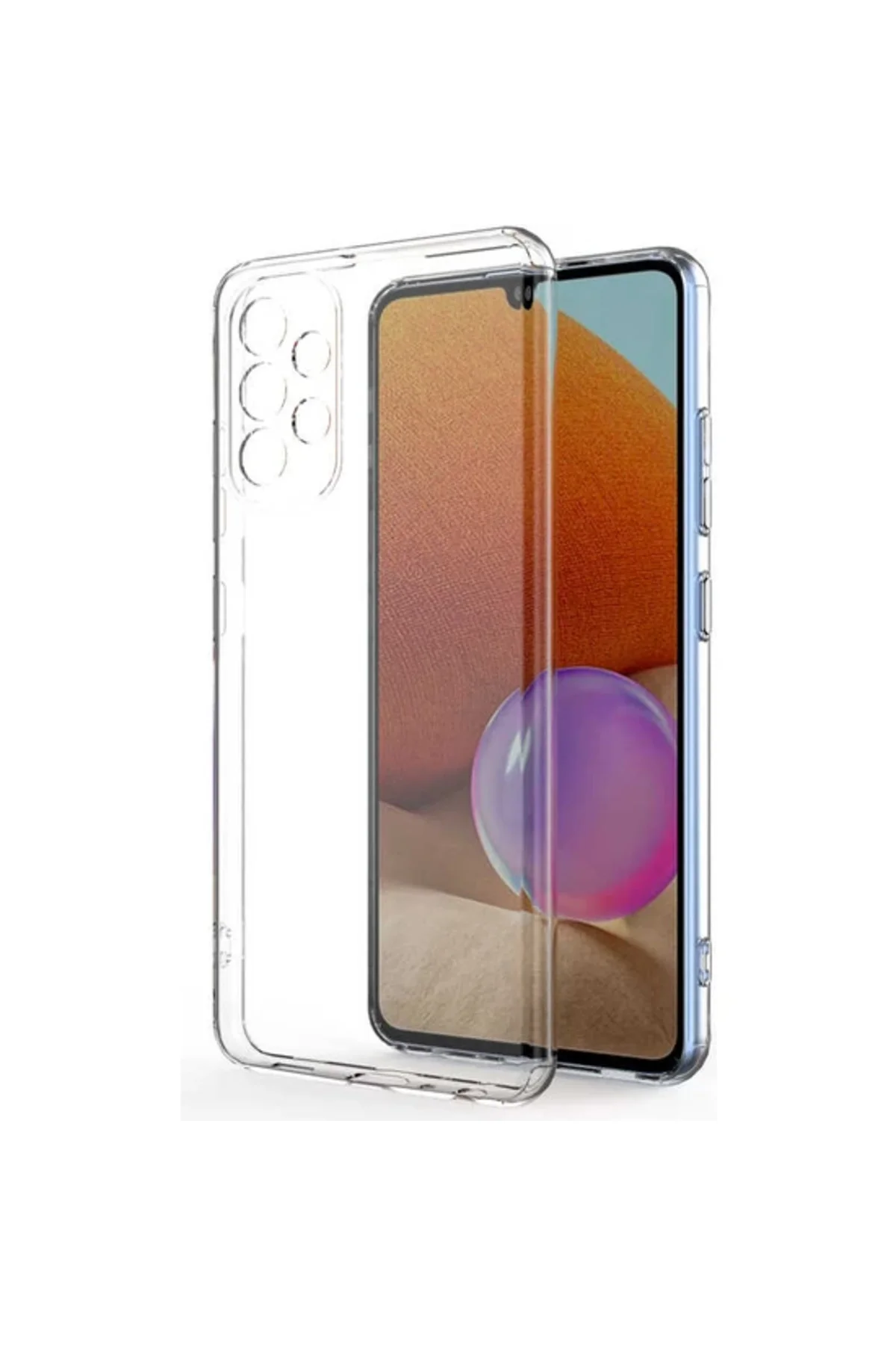 Samsung Galaxy A33 2.0 MM Korumalı Şeffaf Silikon Kılıf